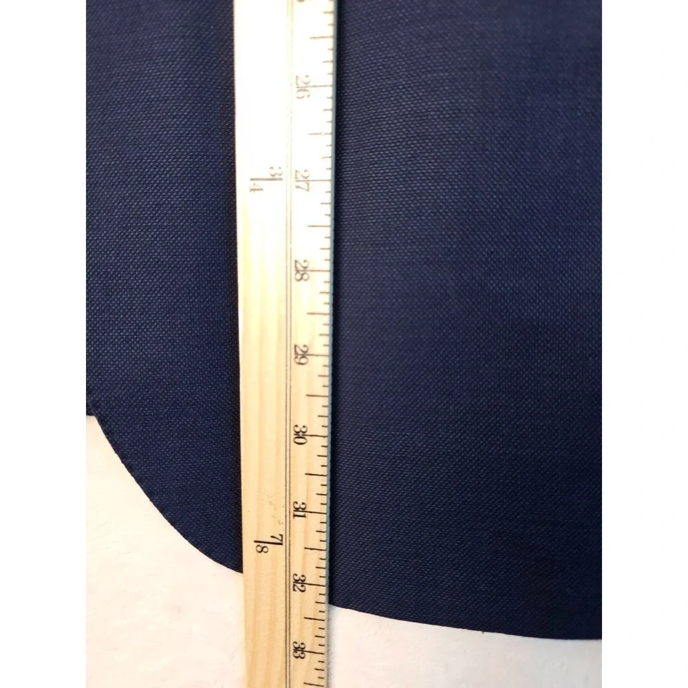 Ermenegildo Zegna Men's Suit Jacket Size 39 Blue Navy Blazer Wool Silk Italy